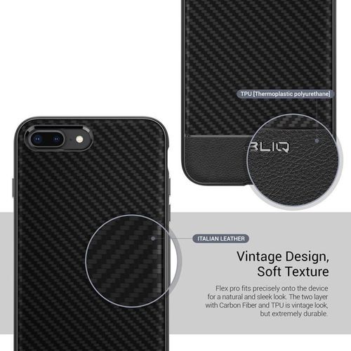 Obliq Flex Pro - Etui iPhone 8 Plus / 7 Plus (Carbon Black) na Arena.pl