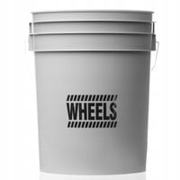 Wiadro Detailingowe do Mycia Felg Kół Samochodu WHEELS Szare 20L WORK STUFF