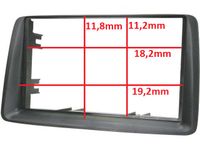 RAMKA 1DIN FIAT PANDA od 2003 ADAPTOR 2DIN
