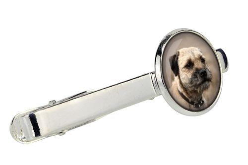 Spinka do krawata z pieskiem - Border Terrier na Arena.pl