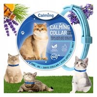 OBROŻA USPOKAJAJĄCA DLA KOTA FEROMONOWA 38CM ANTYSTRESOWA 60 DNI