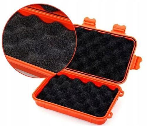 Hermetyczny Pojemnik Zasobnik Wodoodporne Pudełko Turystyczne Awaryjne EDC na Arena.pl