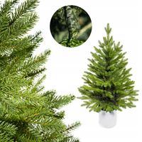 CHOINKA SZTUCZNA ŚWIERK NATURALNY PE W DONICZCE 100 cm JAK ŻYWA