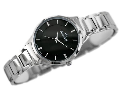 BISSET BSBE45 - silver/black (zb551b) na Arena.pl
