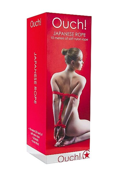 Japanese Rope - 10M - Red zdjęcie 2