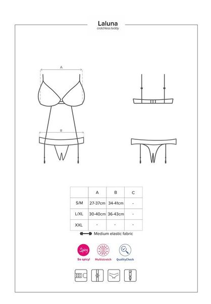 Body - Obsessive Laluna S/M zdjęcie 5