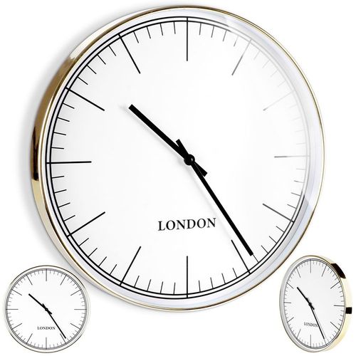 Zegar ścienny złoty biały 50 cm na Arena.pl