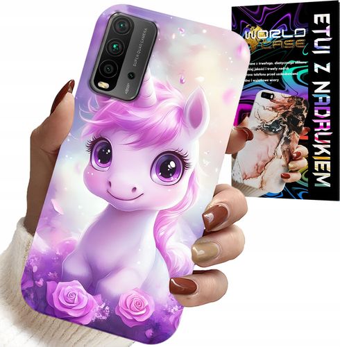 ETUI DO XIAOMI REDMI 9T - SŁODKI JEDNOROŻEC, WZORY DLA DZIECI CASE na Arena.pl