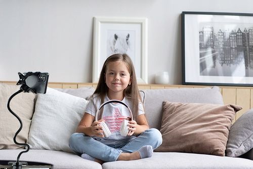 UNIWERSALNY UCHWYT NA TELEFON kamerę 360 PAŁĄK Z KLIPSEM DO BLATU Webski na Arena.pl