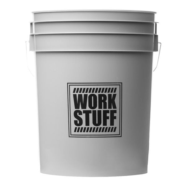 Work Stuff Wiadro Szare Wheels 20L zdjęcie 1