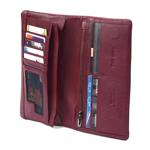 portfel damski skórzany vermari rfid ochrona kart na Arena.pl