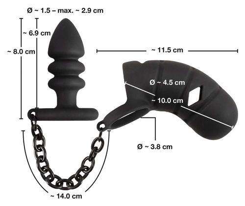 black velvets cock cage with a na Arena.pl