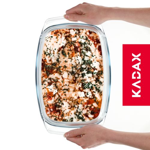 NACZYNIE ŻAROODPORNE Z POKRYWĄ SZKLANE 7 L na Arena.pl