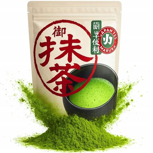 MATCHA JAPOŃSKA SHIZOUKA CODZIENNA Maruka 50 g - pakowana w Japonii świeża na Arena.pl