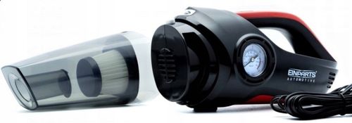 ODKURZACZ SAMOCHODOWY Z KOMPRESOREM POMPKA 12V na Arena.pl