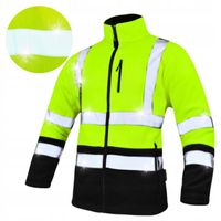 POLAR ROBOCZY męski Odblaskowy Bluza Polarowa męska Ocieplana BHP Gruba