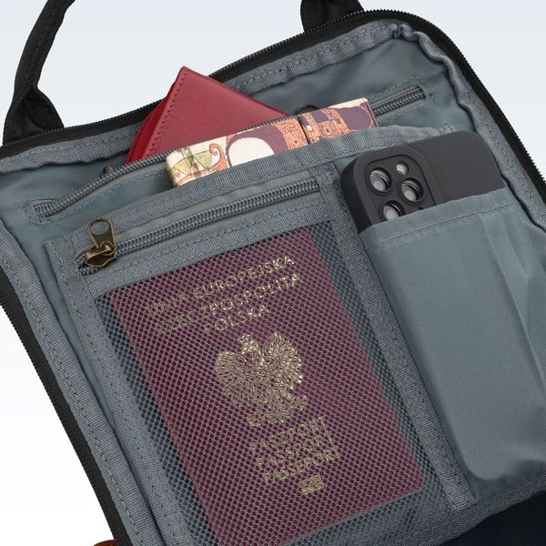 plecak ptn gamma-5325 black-brown zdjęcie 6