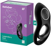 Pierścień erekcyjny z wibracjami stymulujący SATISFYER Legendary Duo