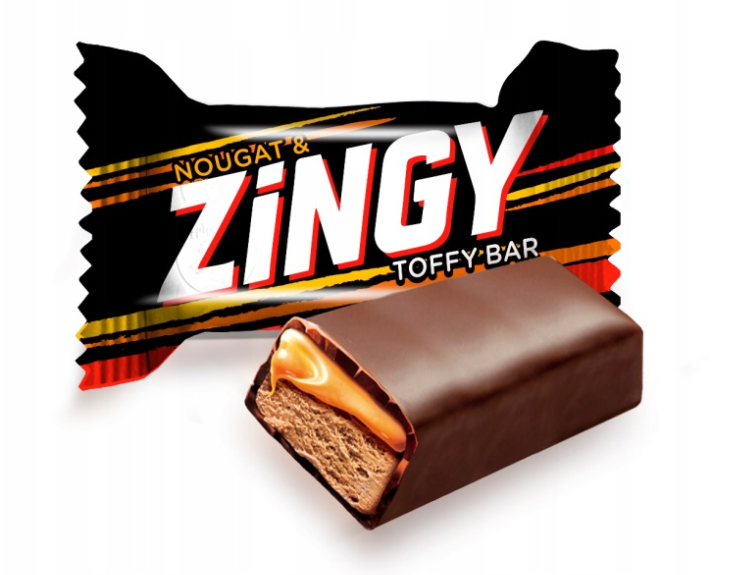 AIM CUKIERKI ZINGY 1KG NUGAT zdjęcie 1