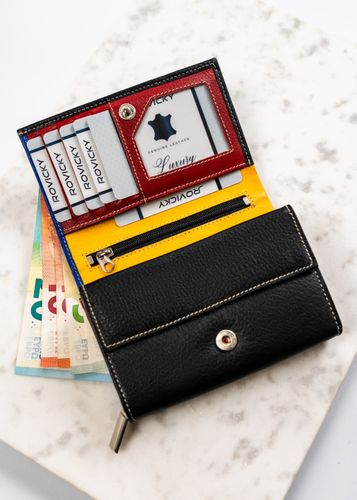 portfel damski skórzany rd-38-ndm-5573 multi black na Arena.pl