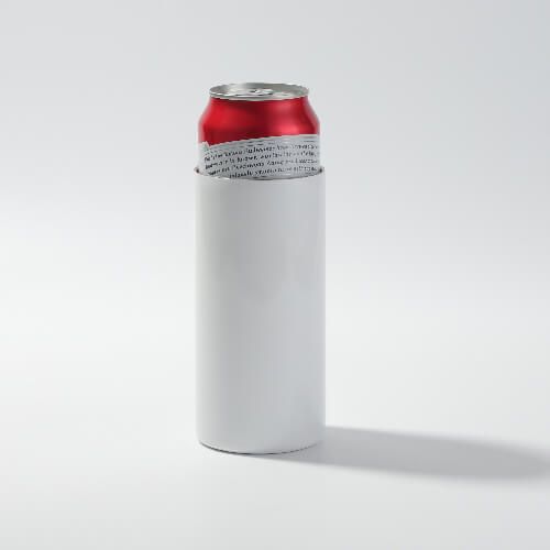 Cooler do puszki 470 ml do sublimacji - biały zdjęcie 4