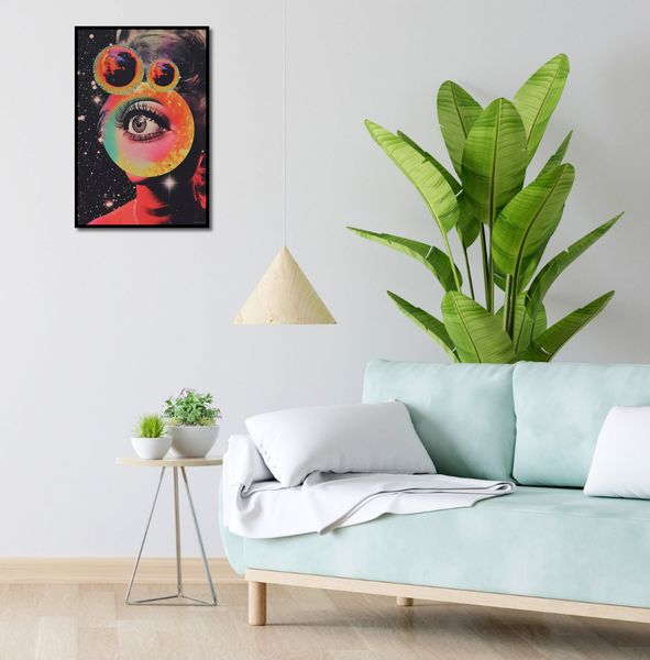 Plakat 40x60cm Oko w Kosmosie zdjęcie 4