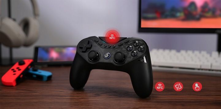 Bezprzewodowy kontroler gamepad GameSir Tarantula Pro PC/Switch/iOS/Android zdjęcie 3