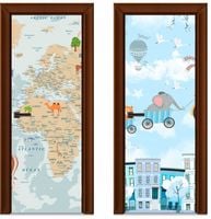 Naklejka samoprzylepna Okleina na Drzwi Szafę 3D