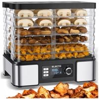 SUSZARKA DO GRZYBÓW OWOCÓW WARZYW DUŻA 15L TIMER TERMOOBIEG 500W + 6