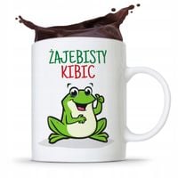 Dla Kibcia Kibola Fana Kubek Żajebisty Kibic Z Nadrukiem Ze Zdjęciem