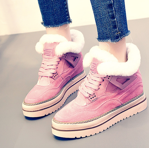 Buty  Damskie - PLATFORMA - Ocieplane na Arena.pl