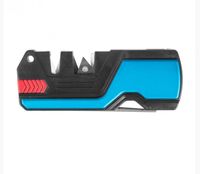 Ostrzałka do noży THE EDGE bushSHARP niebieska + krzesiwo