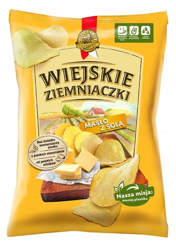 Zestaw Chipsy Wiejskie Ziemniaczki MIX 6+1 Gratis (7x130g) na Arena.pl