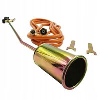 PALNIK GAZOWY DEKARSKI DO PAPY 85CM DYSZA 60MM WĄŻ 5M