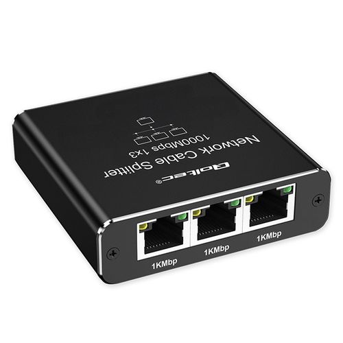 Qoltec Ethernet Splitter 1x3 RJ45 1000Mb/s USB-C na Arena.pl