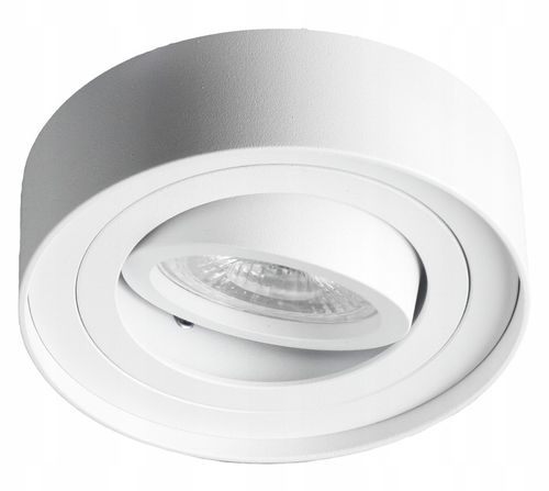 OPRAWA PODTYNKOWA HALOGENOWA TUBA LED GU10 BIAŁA na Arena.pl