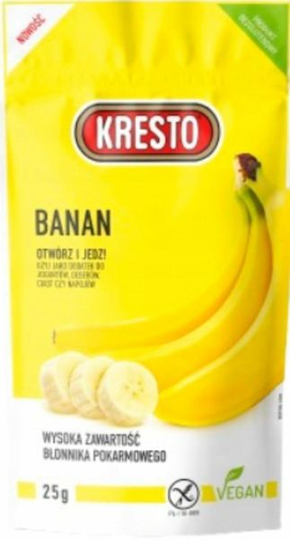 KRESTO LIOFILIZOWANY BANAN  25G zdjęcie 1