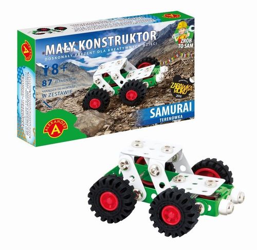 Mały Konstruktor Samurai Terenówka na Arena.pl