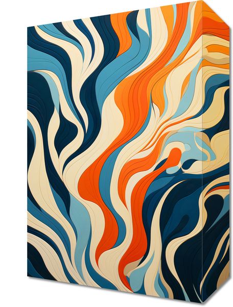 Obraz 20x30cm Oceaniczne Fale zdjęcie 1