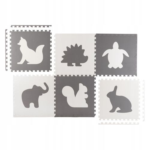 MATA PIANKOWA EVA ZWIERZĄTKA DUŻE PUZZLE 180x120 cm DLA DZIECI RICOKIDS na Arena.pl