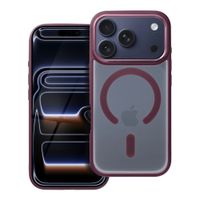 Futerał MATTE MAG COVER kompatybilny z MagSafe do IPHONE 17 Pro czerwony