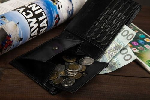 Skórzany portfel męski Betlewski RFID premium slim na Arena.pl