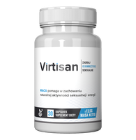 Kompleksowa Formuła z Muira Puama, Macą i Miłorzębem - Virtisan 30 kaps