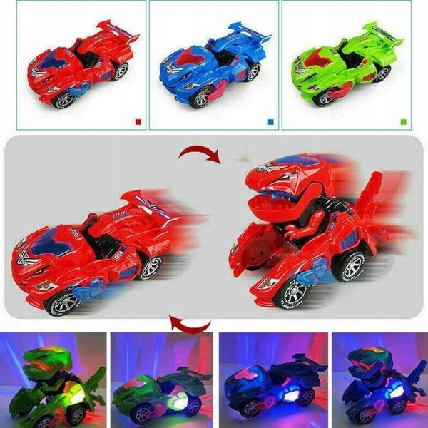 AUTO ROBOT DINOZAUR TRANSFORMUJĄCE AUTKO BOT 2w1 zdjęcie 15