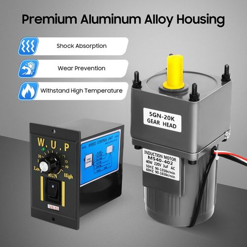 Silnik regulacji prędkości 40W 20K + regulator prędkości - 220V na Arena.pl