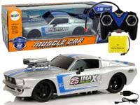Auto Sportowe R/C 1:16 Srebrne Niebieskie Pasy Pilot