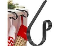 Hak haczyk wieszak na skarpetę mikołaja na kominek uchwyt święta czarny