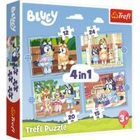 puzzle 4w1 bluey i jego świat 34637