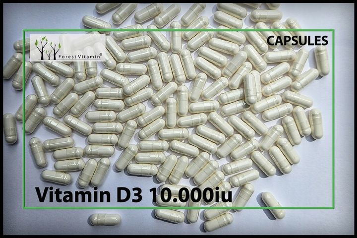 FOREST WITAMINA D3 10000iu 100 tab MOCNA ZDROWIE zdjęcie 3