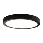 Plafon LAMPA sufitowa NOMI 8446 Shilo okrągła OPRAWA metalowa LED 16W 4000K plafoniera czarna